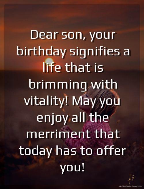 happy birthday wish for little boy